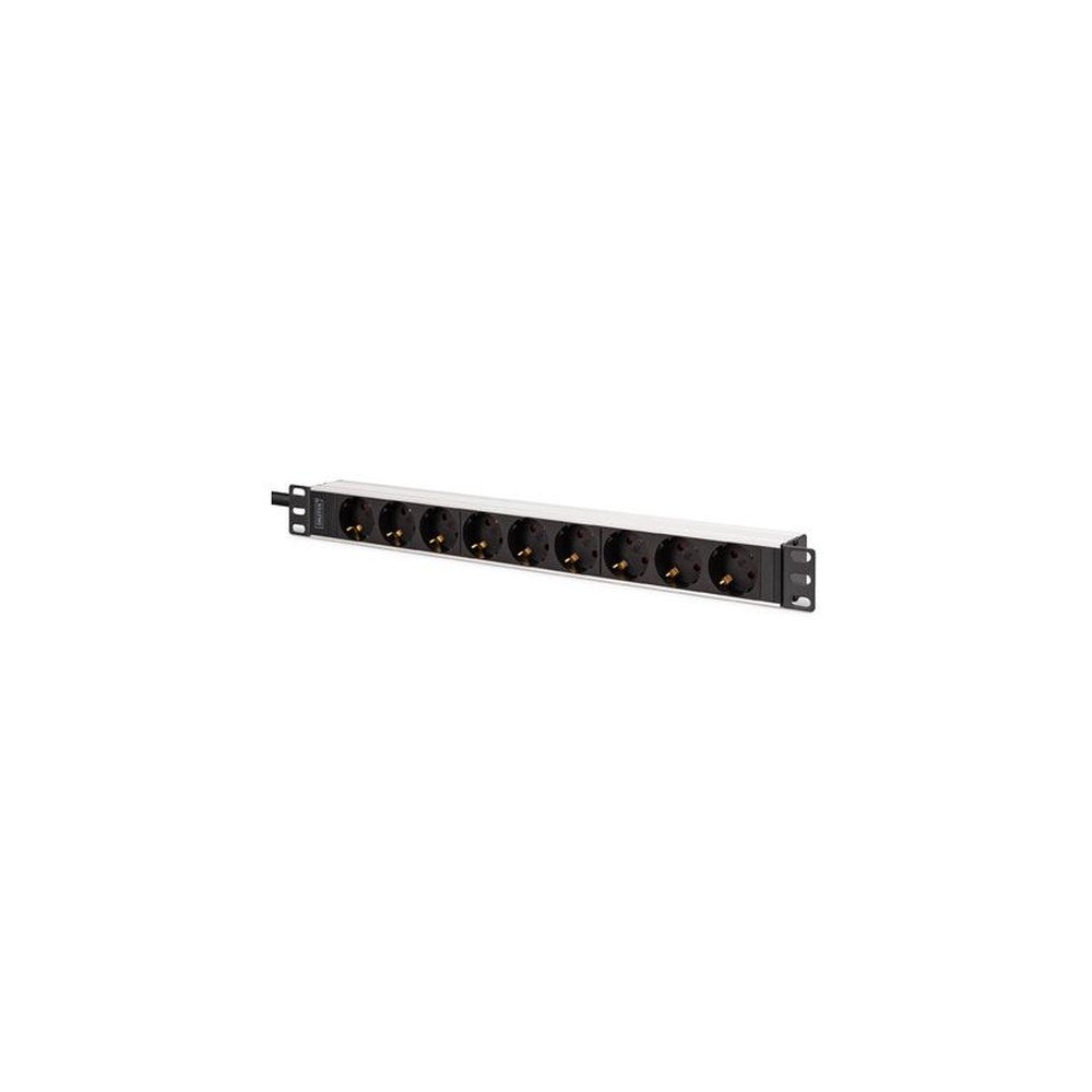 DIGITUS 19" Steckdosenleiste, mit Kaltegräte-Stecker, 9-fach