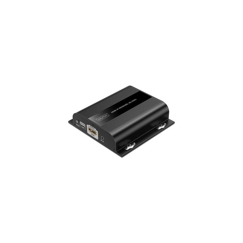 DIGITUS Récepteur IP HDMI 4K, 4K/60Hz, 120/200 m