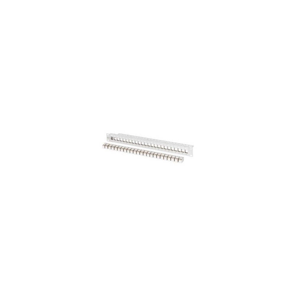 DIGITUS Panneau de brassage modulaire 19", 24 ports, garni