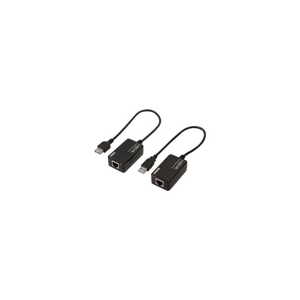 LogiLink Kit d'extension USB 2.0, noir