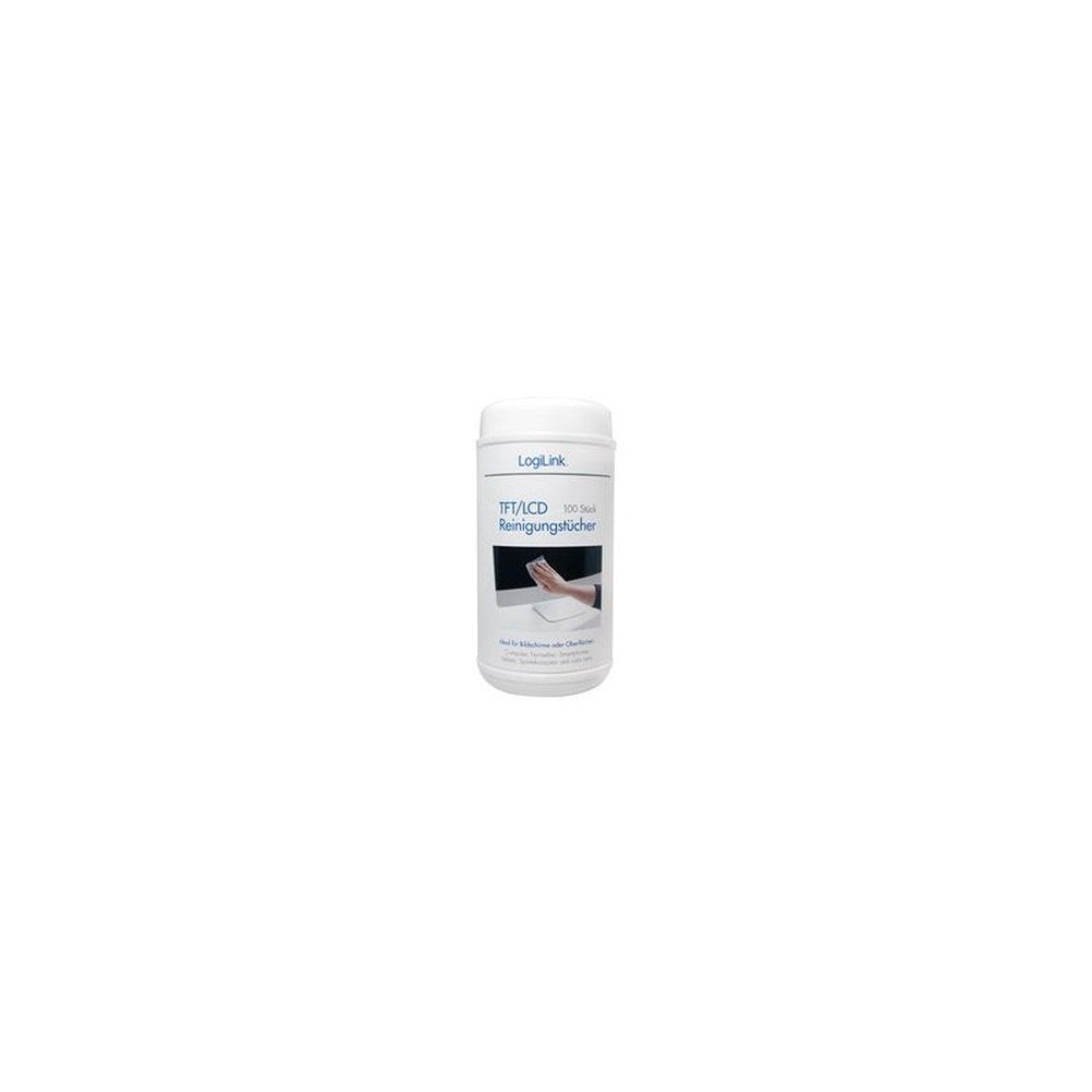 LogiLink Lingettes de nettoyage pour écrans TFT/LCD/Plasma
