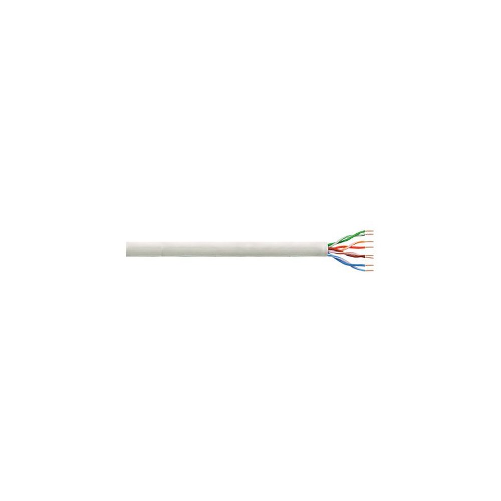 LogiLink Câble Patch, Cat.5e, U/UTP, 100 m, gris