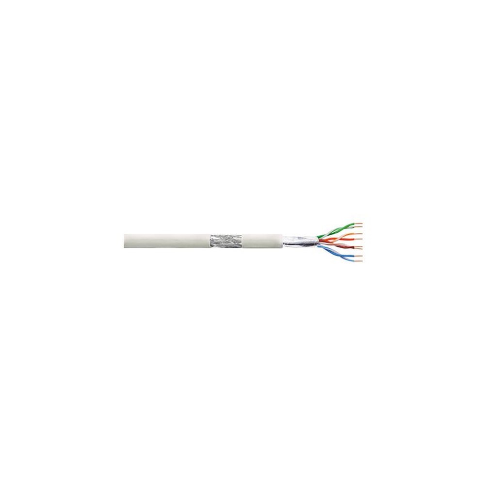 LogiLink Câble Patch, Cat.5e, S/FTP, 100 m, gris
