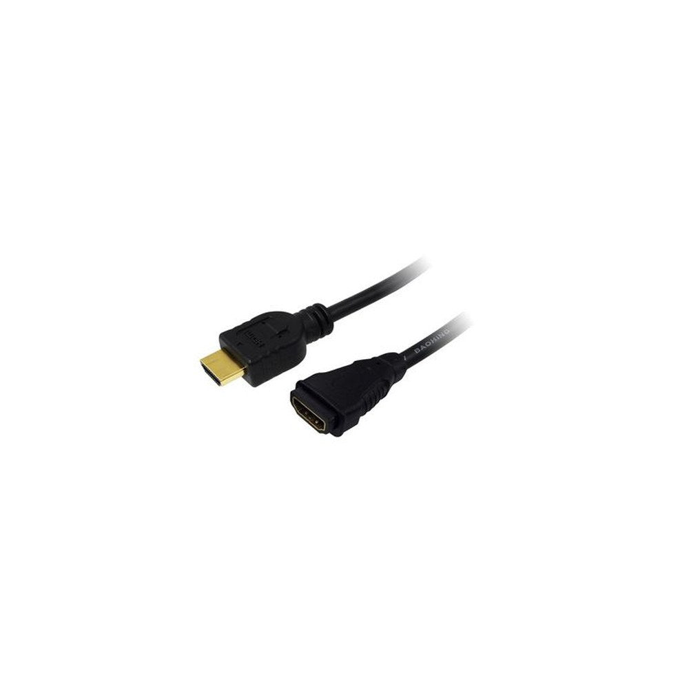 LogiLink Rallonge HDMI 1.4 High Speed, noir , 2 m