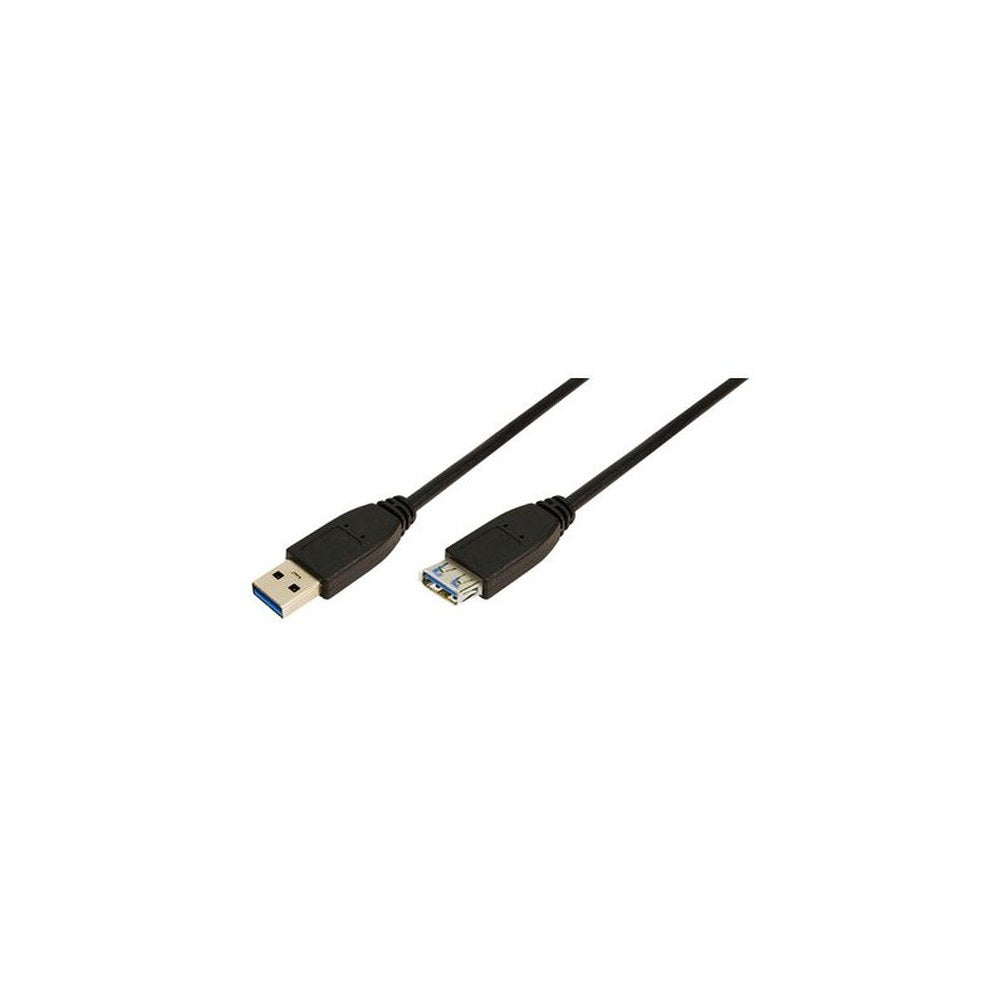 Logilink Rallonge USB 3.0, noir, 1,0 m