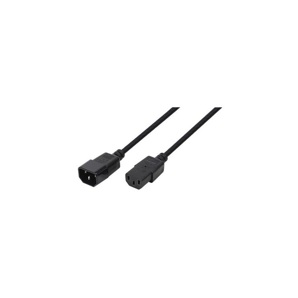LogiLink Câble d'alimentation à 3 broches, mâle - femelle