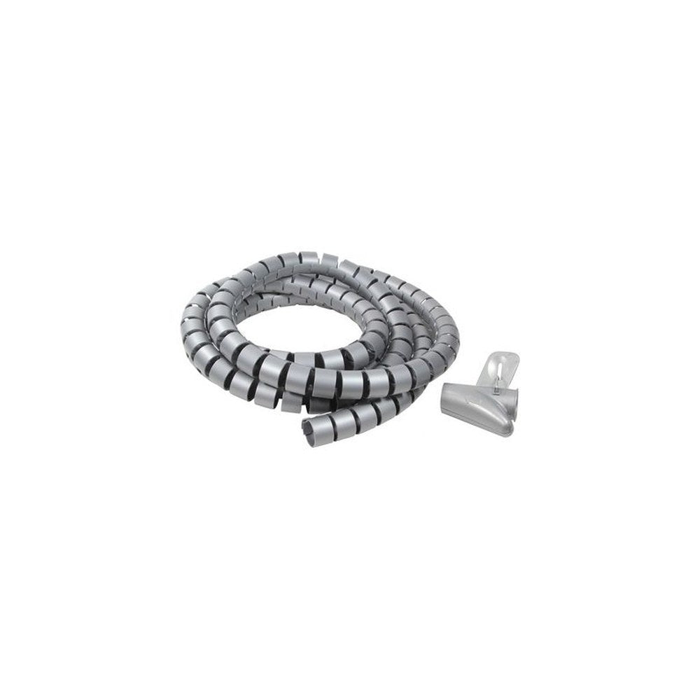 LogiLink Attache-câbles, 1,5 m, diamètre: 25 mm, gris