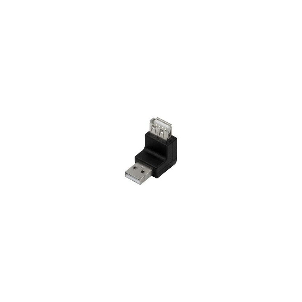 LogiLink Adaptateur USB 2.0, USB-A mâle- femelle, 270 degrés
