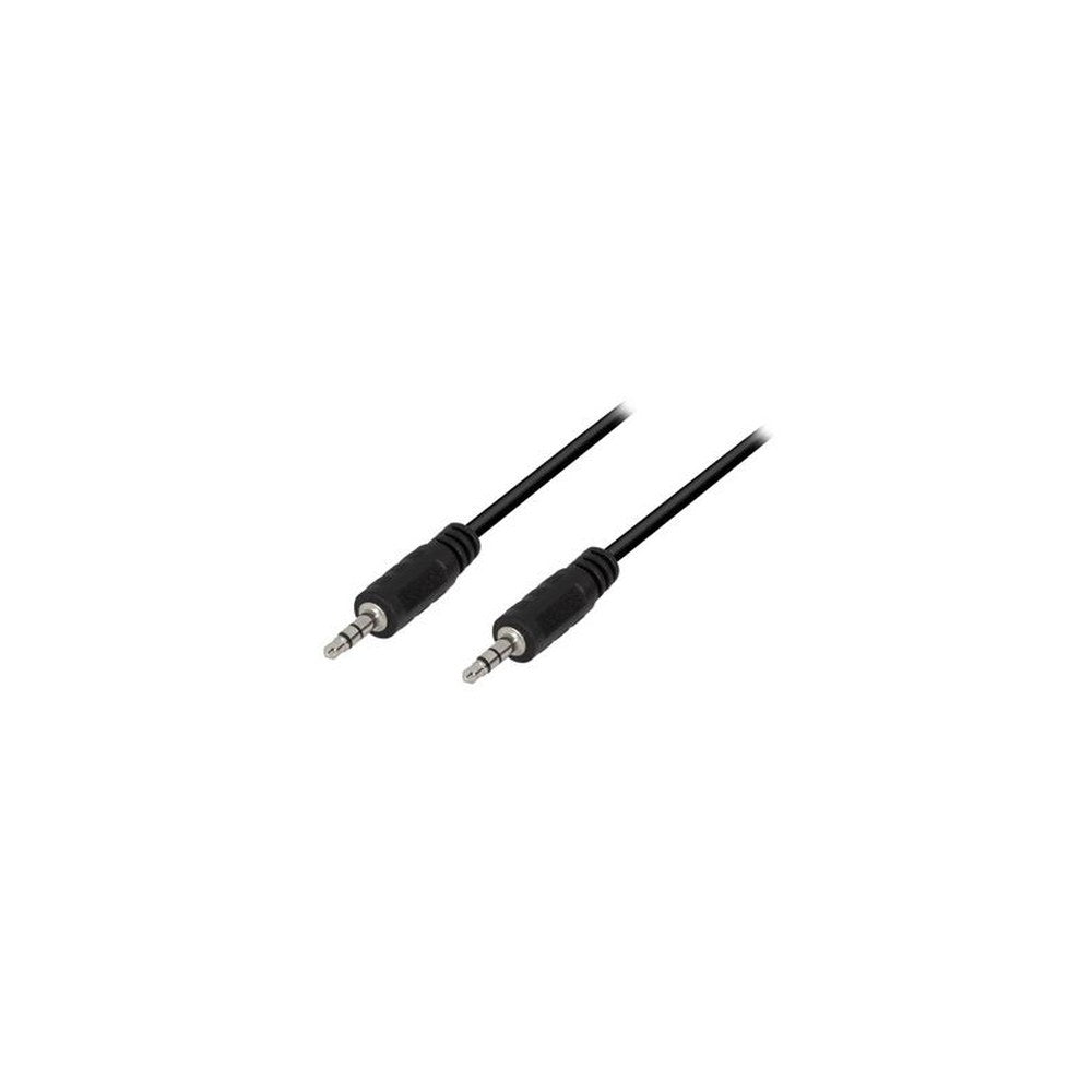 LogiLink Câble audio, 2 x jack mâle 3,5 mm, 0,2 m