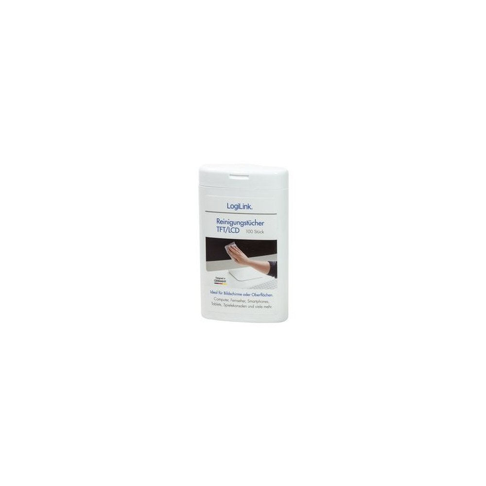 LogiLink Lingettes de nettoyage pour écrans TFT/LCD/LED,