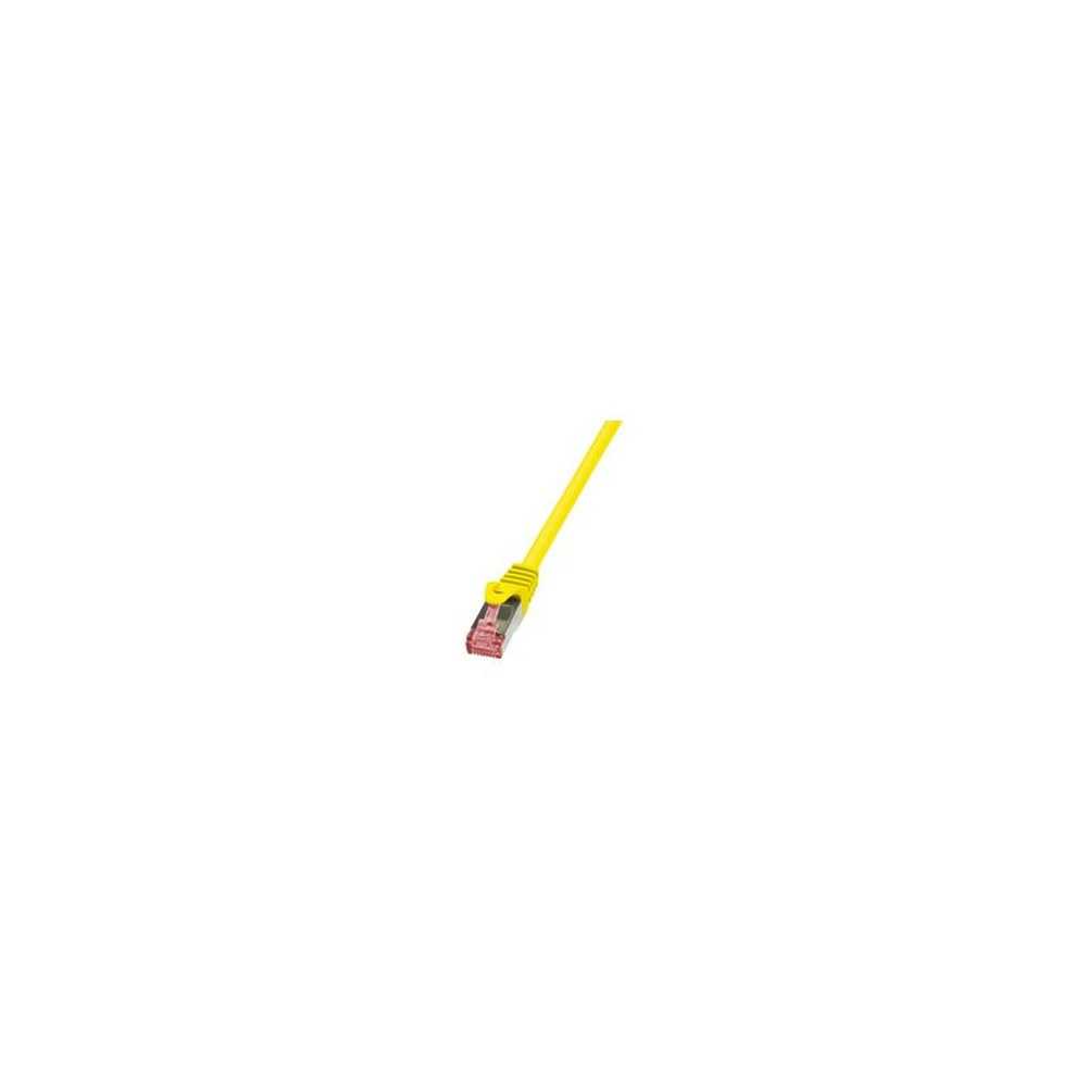 LogiLink Câble patch, Cat. 6, S/FTP, 1,0m, jaune
