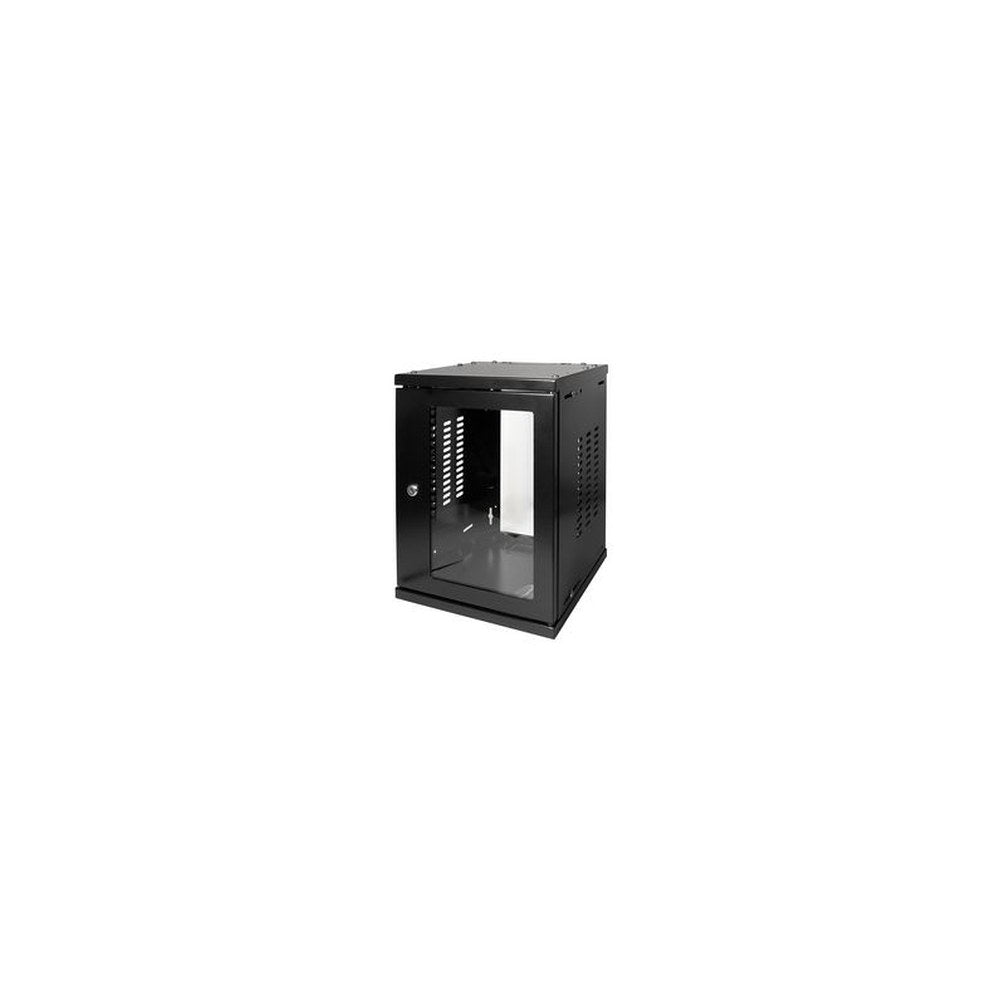 LogiLink Coffret mural 10" SoHo, monté, 8 U, noir