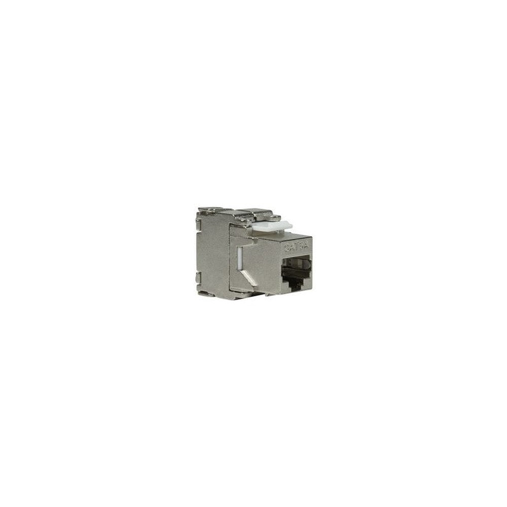 LogiLink Module keystone Cat.6A, classe EA, blindé, gris