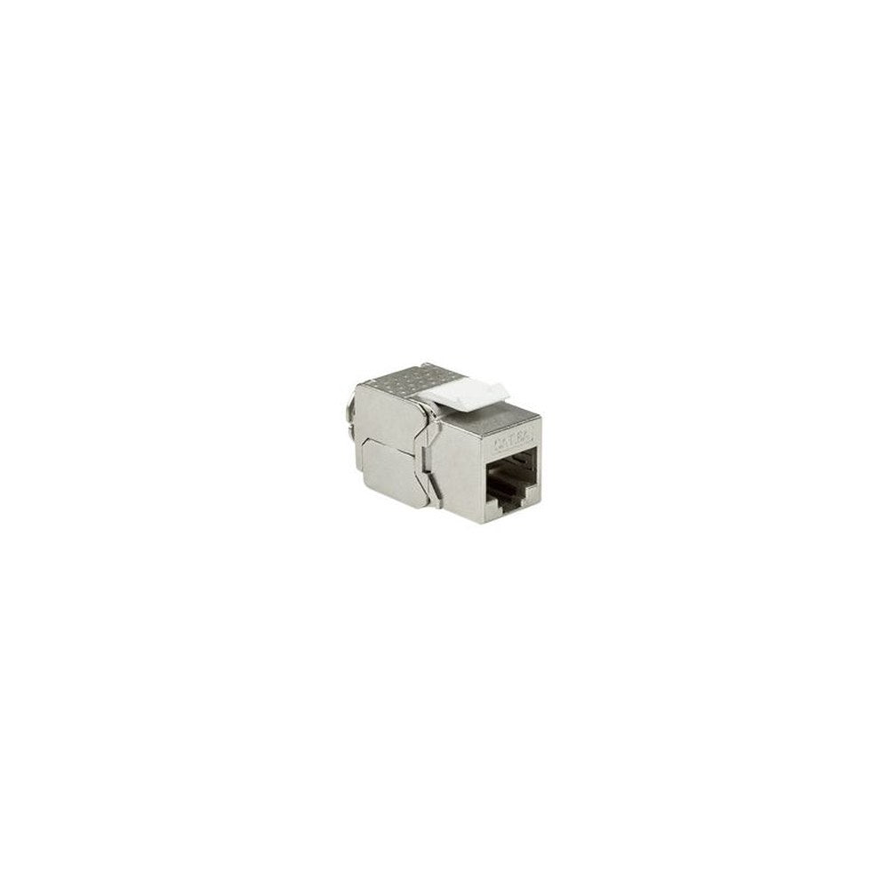 LogiLink Module Keystone Cat.6A, classe EA, blindé, gris