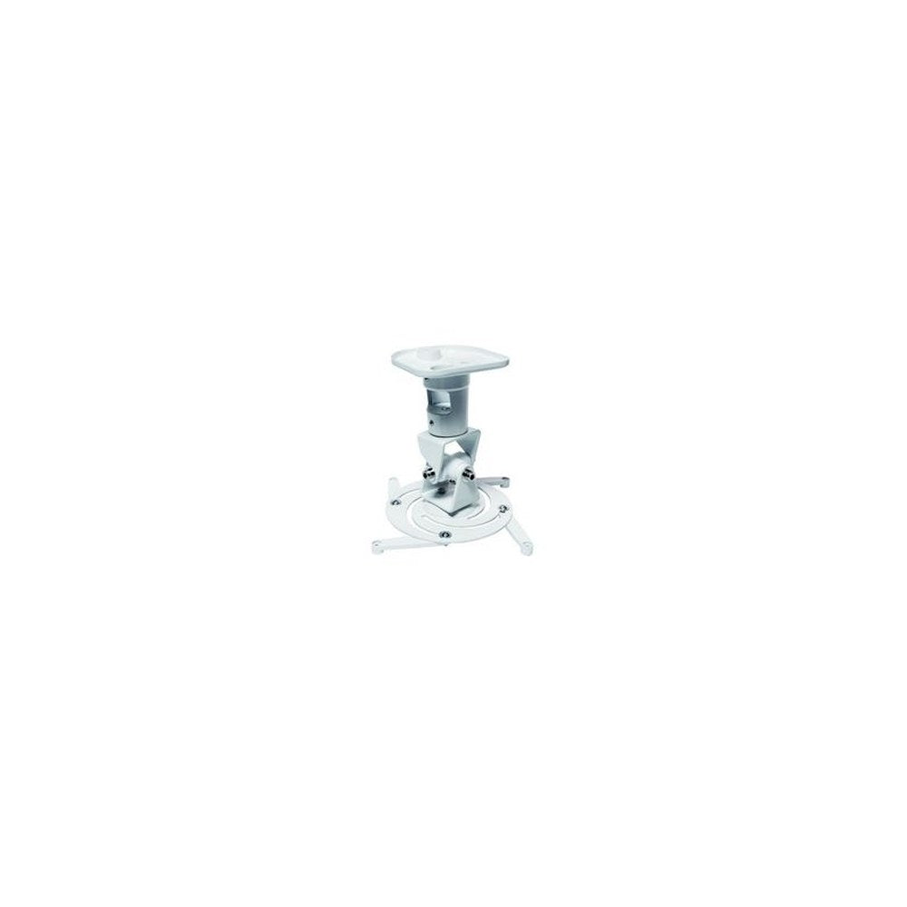 LogiLink Support de plafond pour vidéoprojecteur, blanc