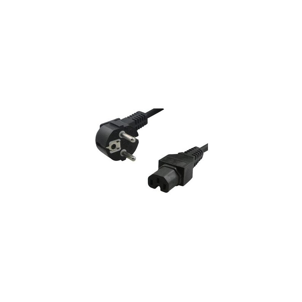 LogiLink Câble d'alimentation contact de securité, coudé, 2m