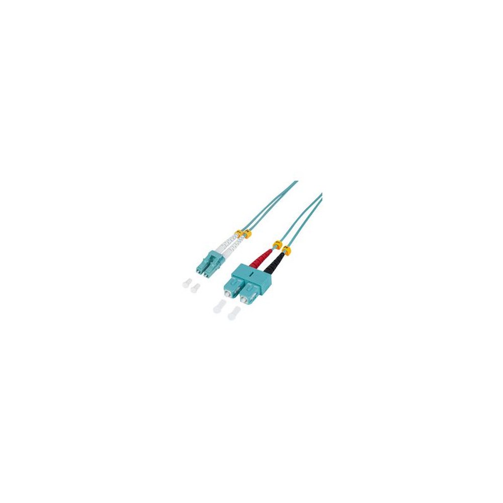 LogiLink Câble Patch à fibre optique, LC Duplex - SC Duplex