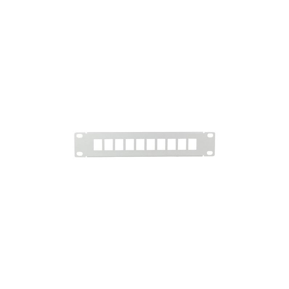 LogiLink Panneau de brassage keystone 10", gris clair