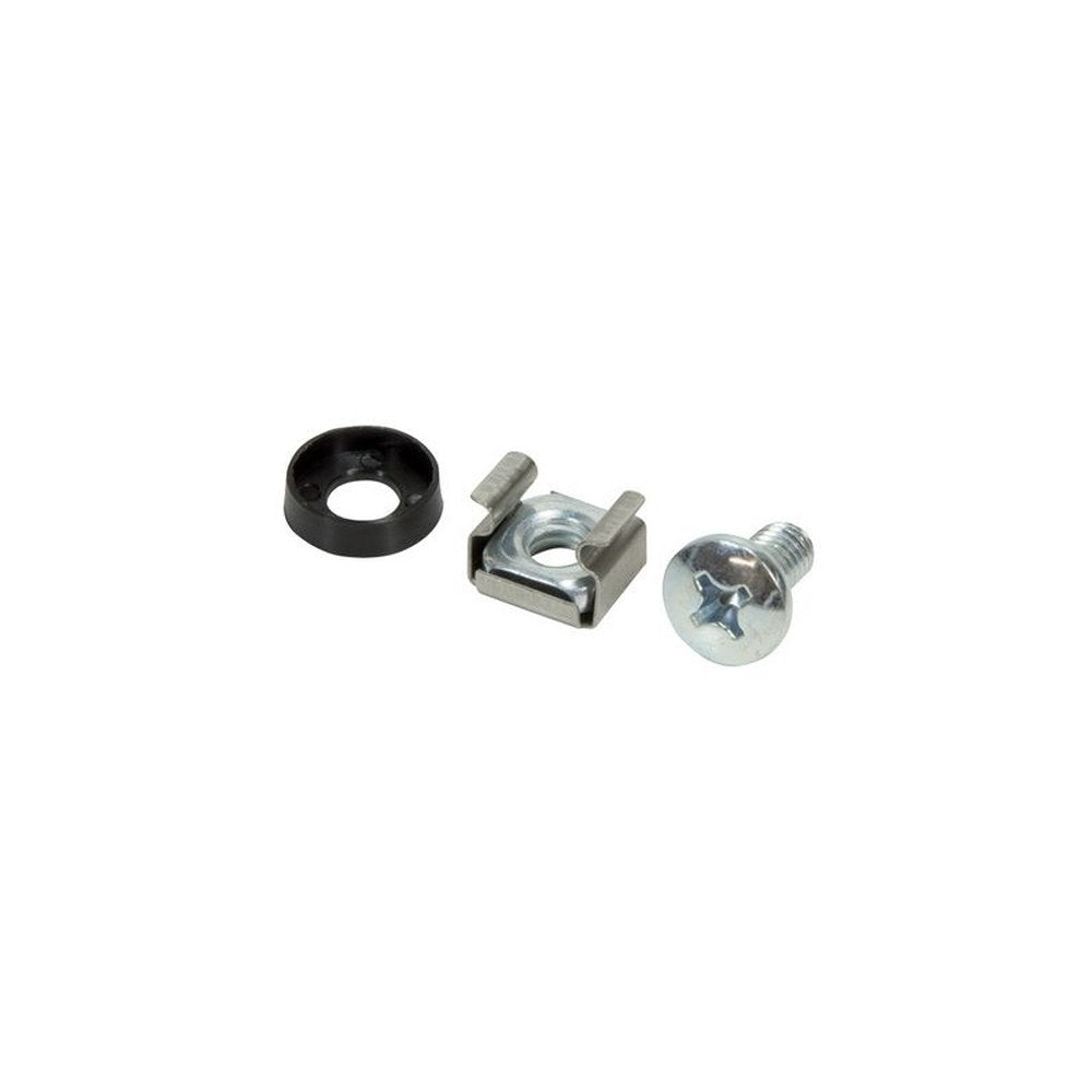 LogiLink Jeu de vis M6 pour composants 19", 50 pièces