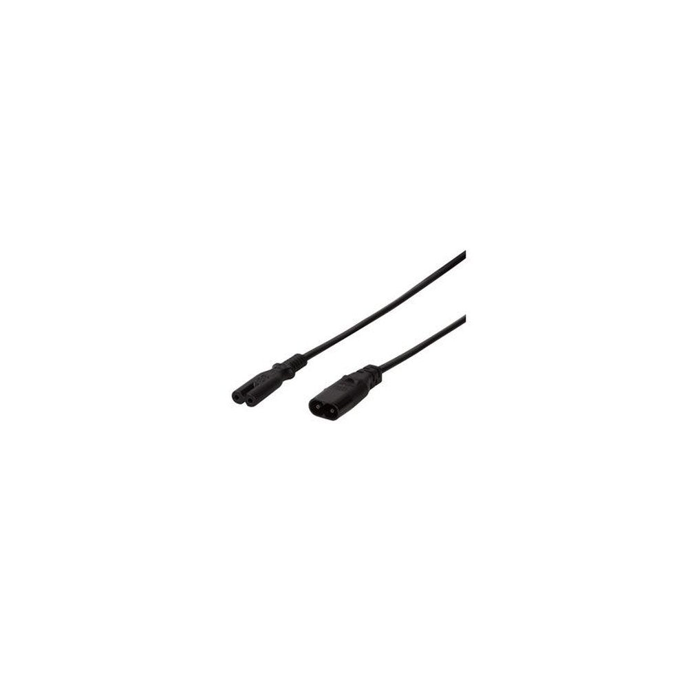 LogiLink Câble de rallonge à 3 broches, C8 - C7, 2,0 m