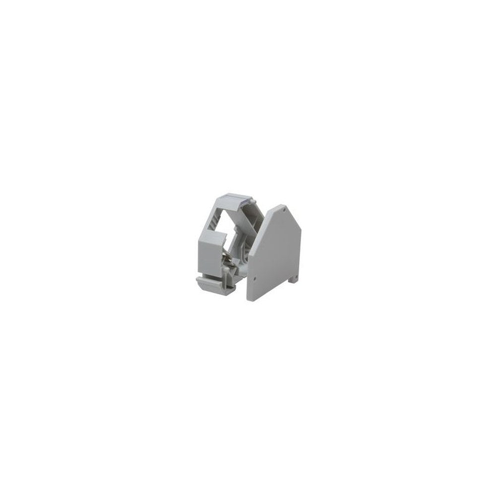 LogiLink Adaptateur rail DIN pour un module keystone, gris