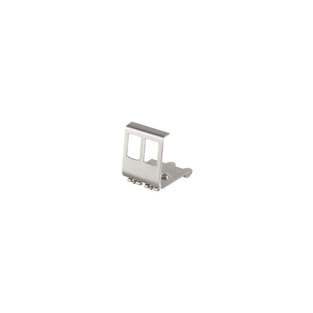 LogiLink Adaptateur rail DIN pour 2 modules Keystone, métal
