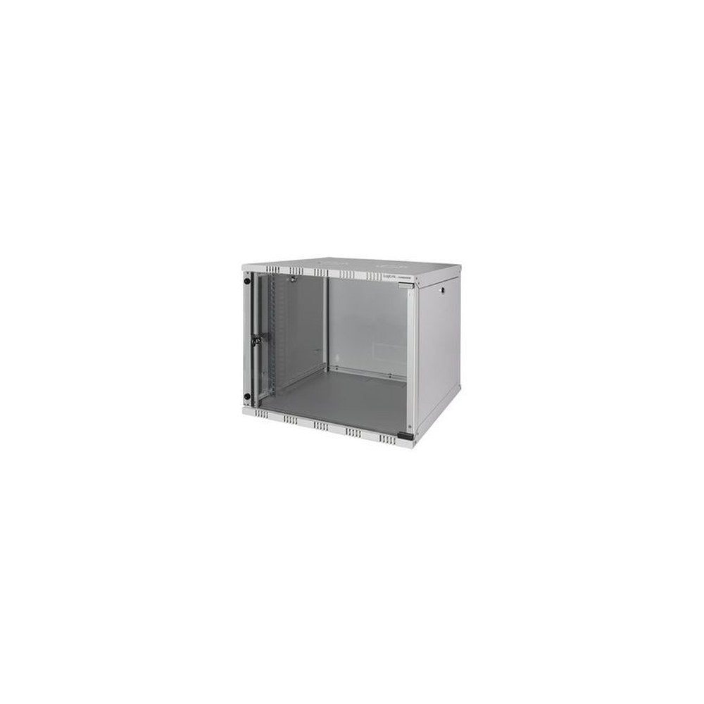 LogiLink Coffret mural 19", démonté, 12 U, gris clair