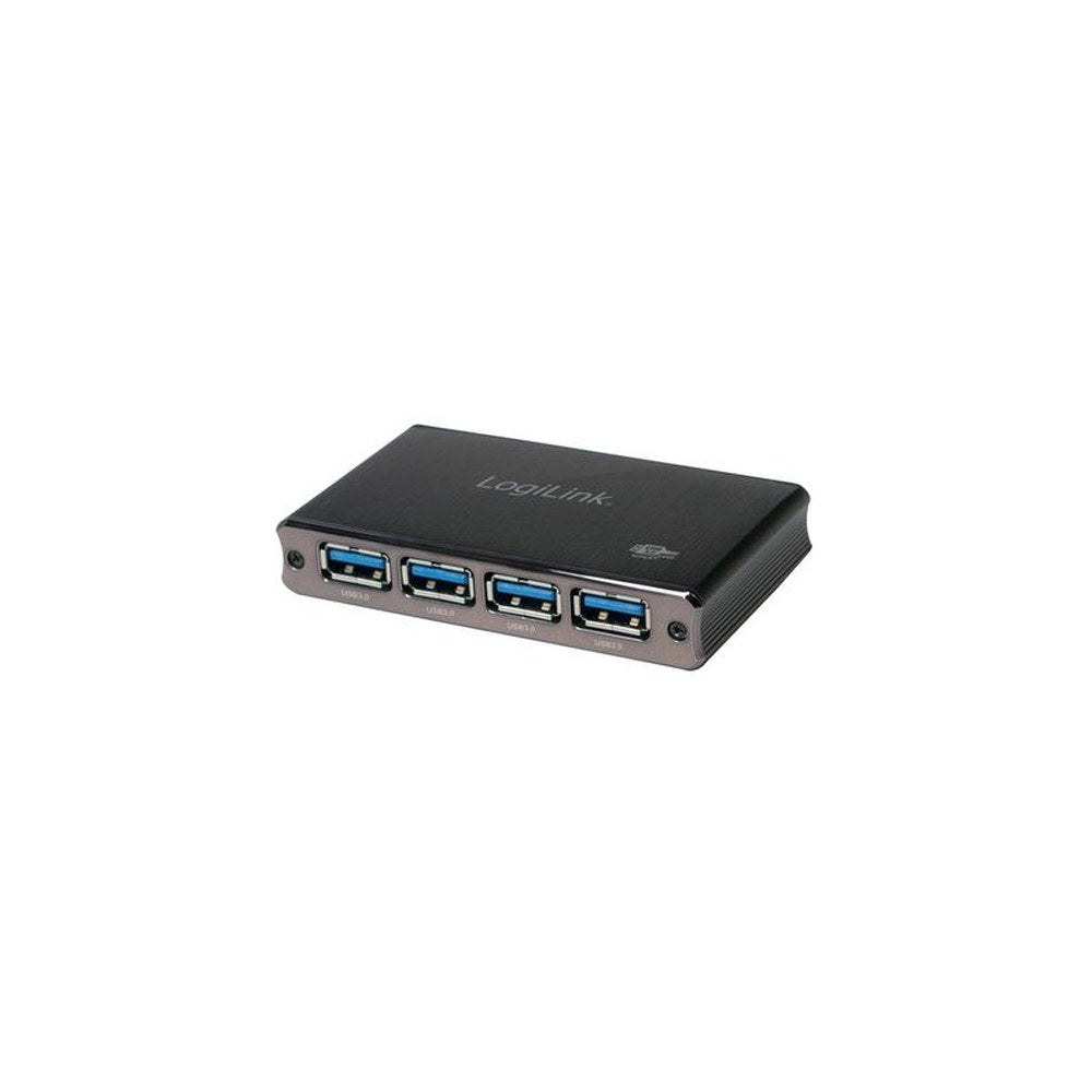 LogiLink Hub USB 3.0 avec bloc d'alimentation, 4 ports,