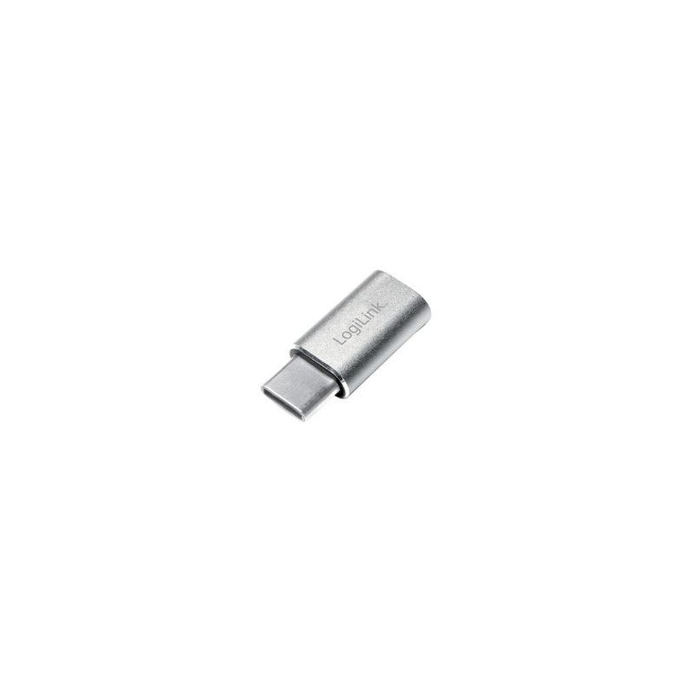 LogiLink Adaptateur USB, USB-C mâle - micro USB femelle