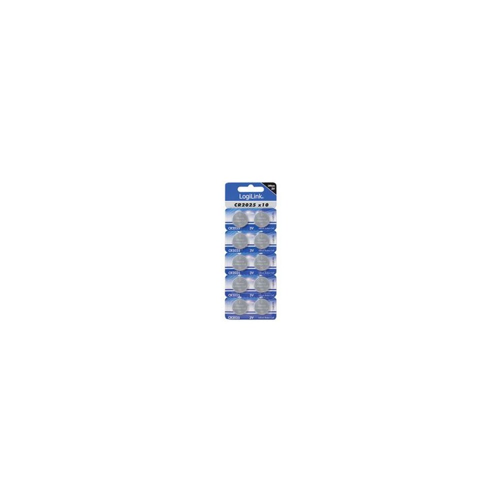 LogiLink Pile bouton lithium "Ultra Power", CR2025,