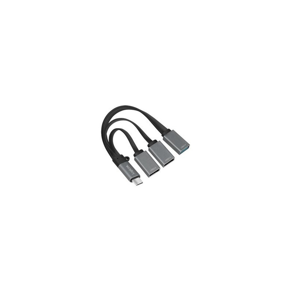 LogiLink Hub USB 3.0 avec fiche USB-C 3.1 Gen1, 3 ports