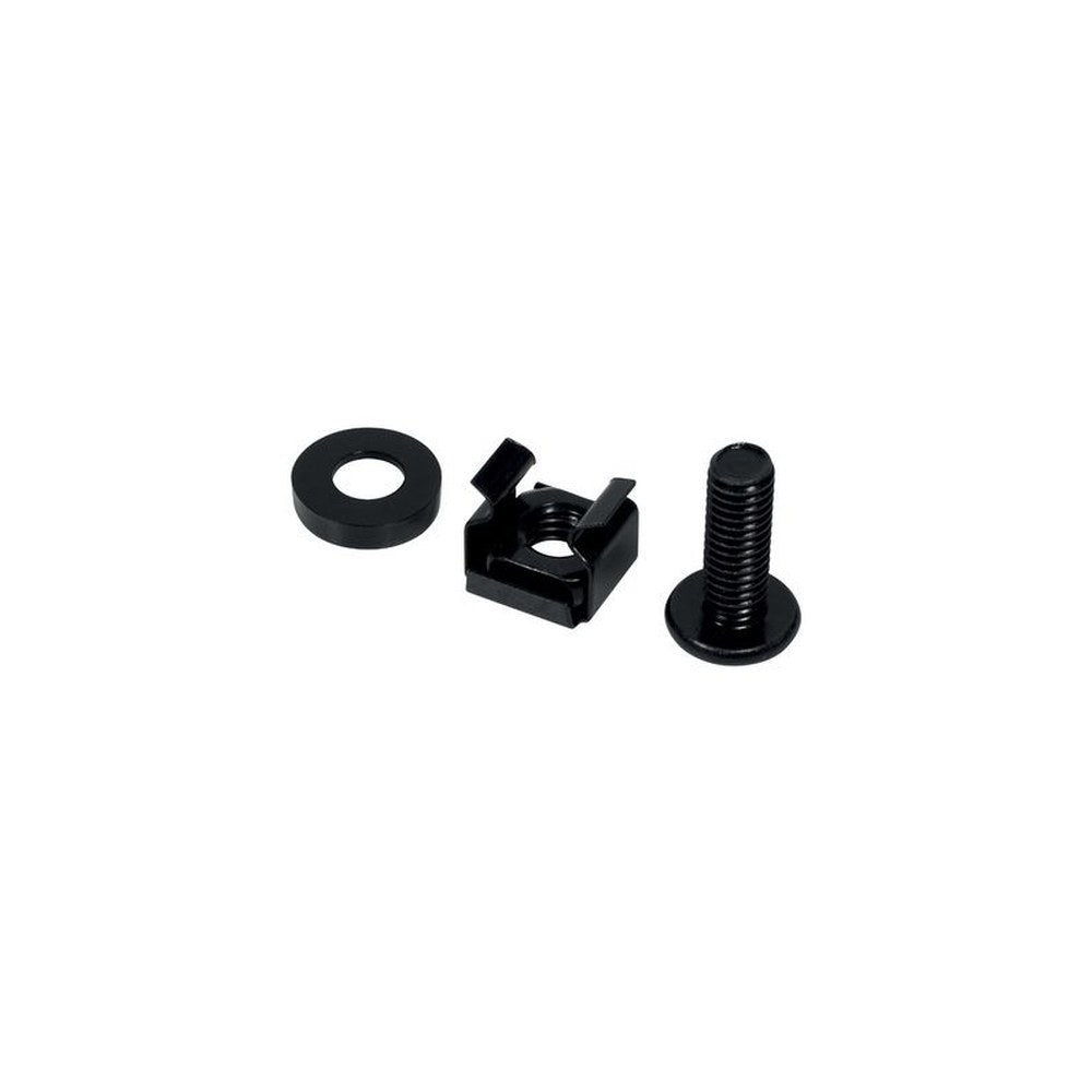 LogiLink Jeu de vis M6 pour composants 19", 50 pièces