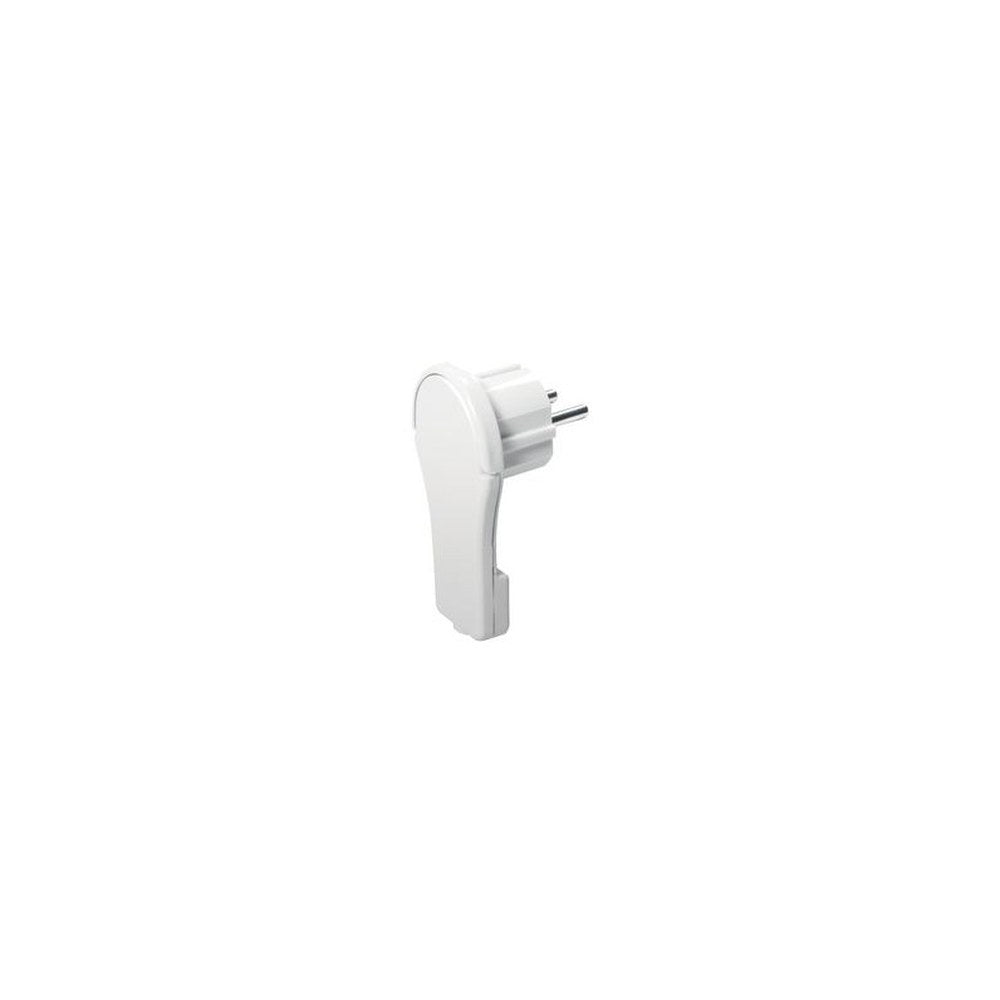 LogiLink Flachwinkelstecker zur Selbstmontage, weiß