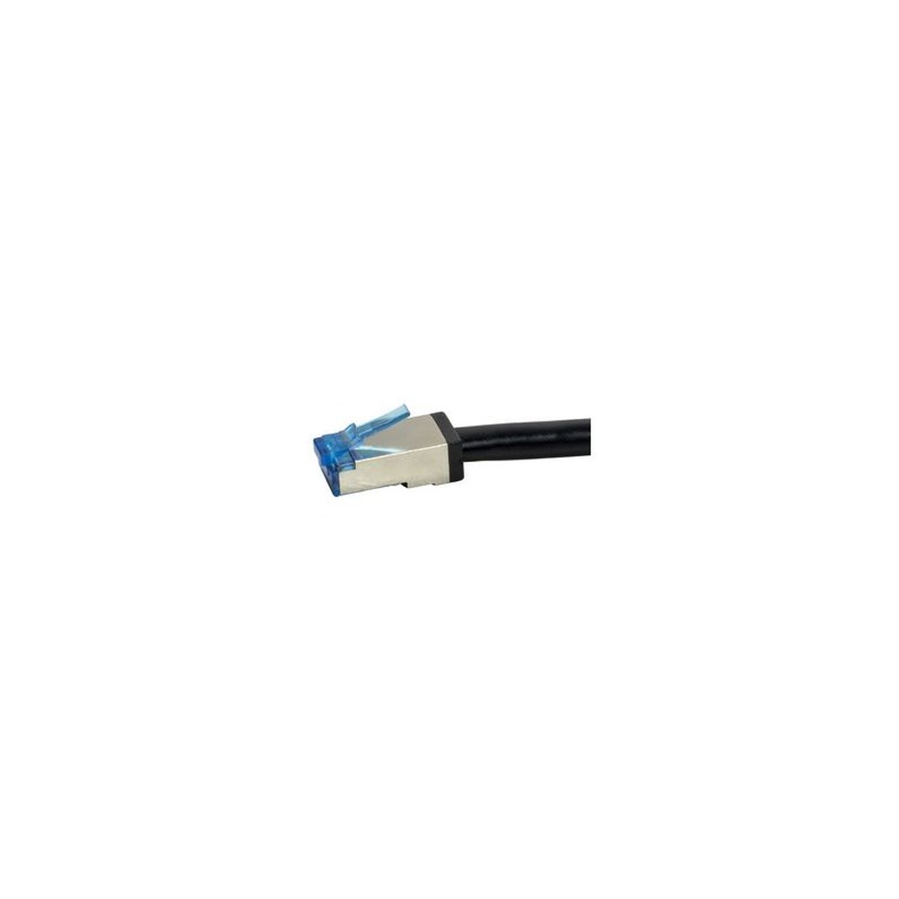 LogiLink Câble patch extérieur, cat. 6A, S/FTP, 7,5 m, noir