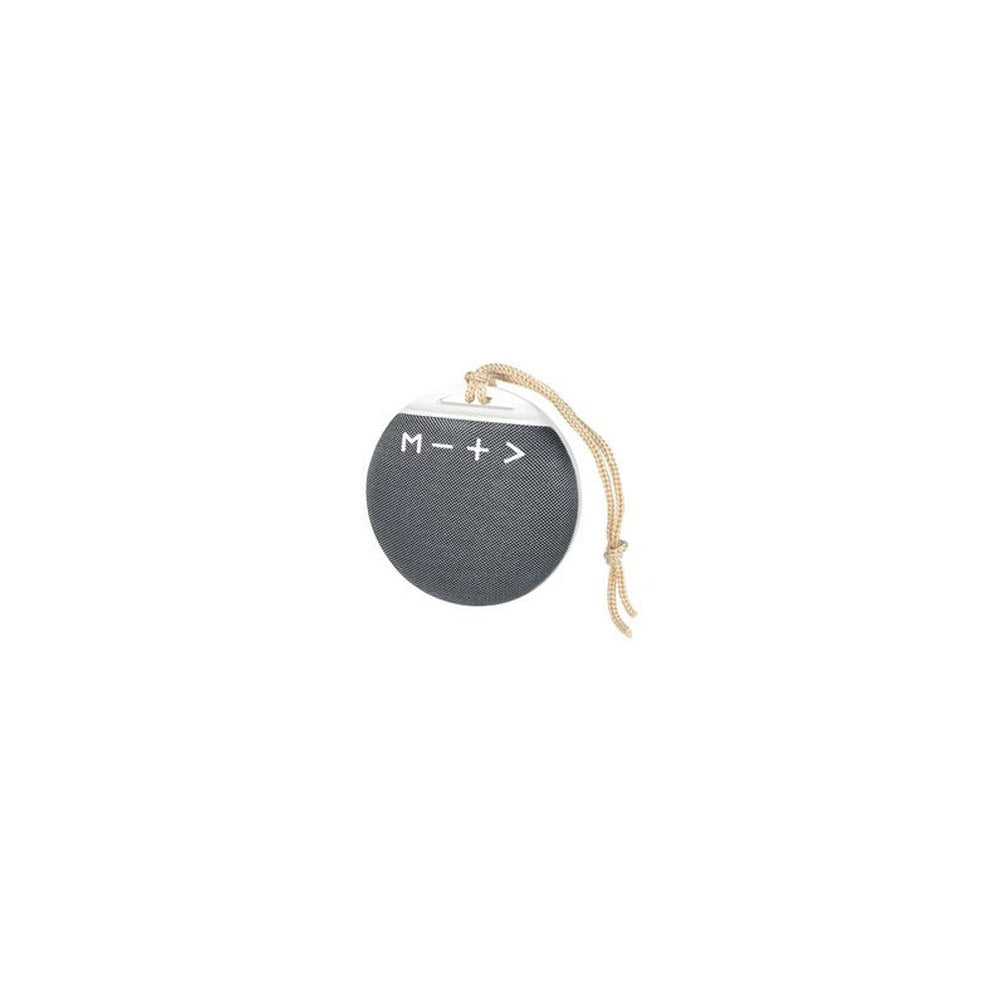 LogiLink Haut-parleur bluetooth V4.2, dragonne, blanc/gris