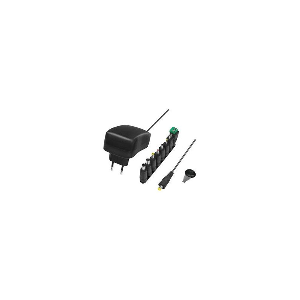 LogiLink Chargeur universel avec port USB, 24 Watt, noir