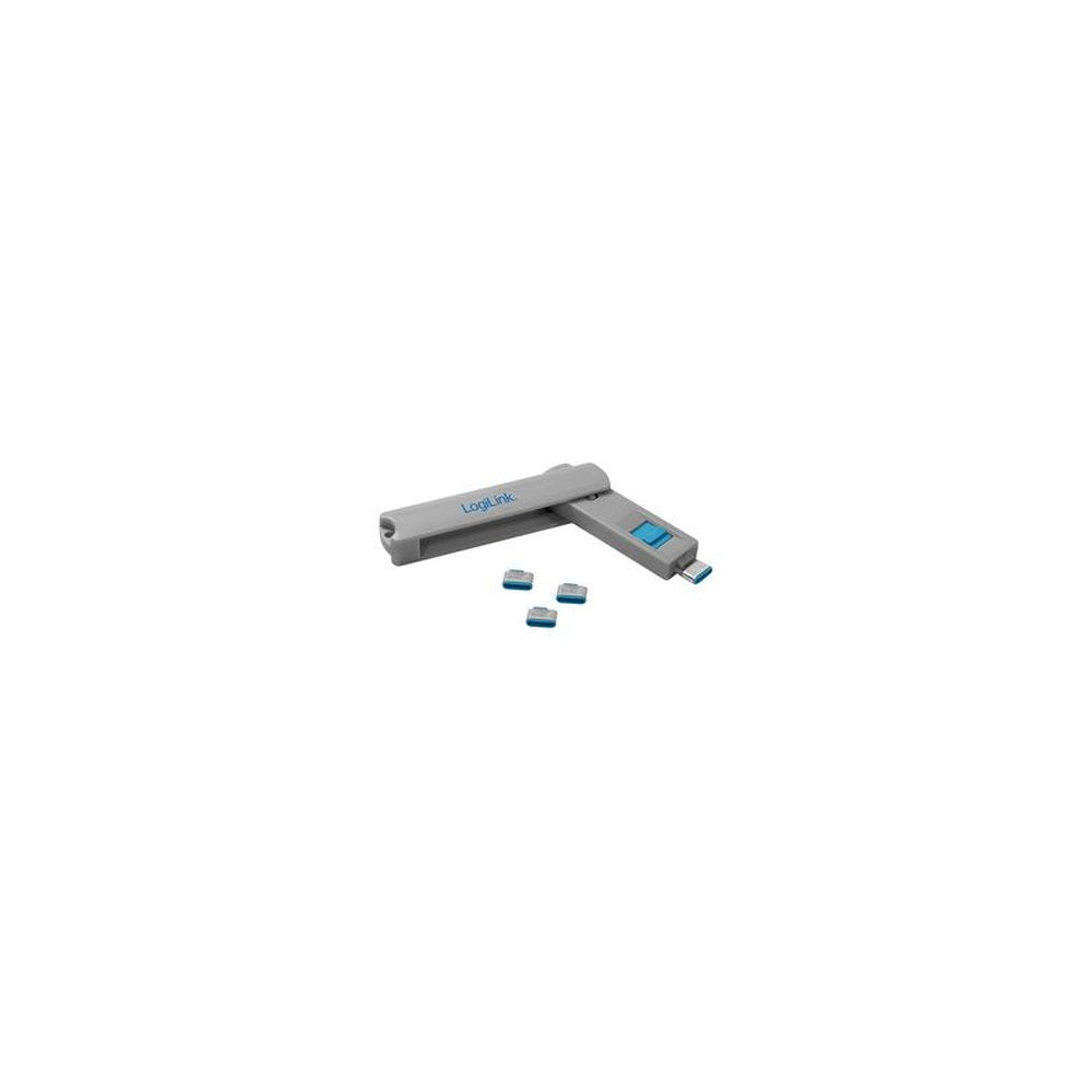 LogiLink Verrou de sécurité USB-C, 1 clé / 4 verrous
