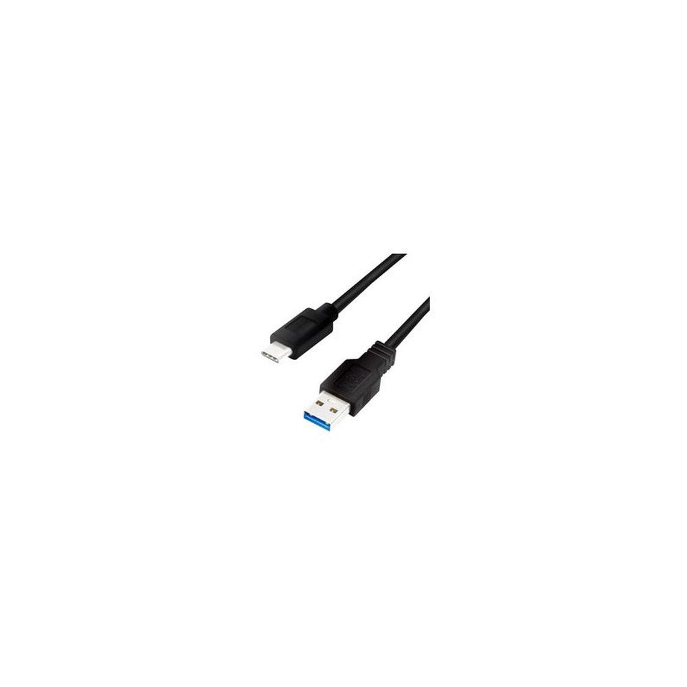 LogiLink Câble USB 3.2, USB-A - USB-C, 2,0 m, noir