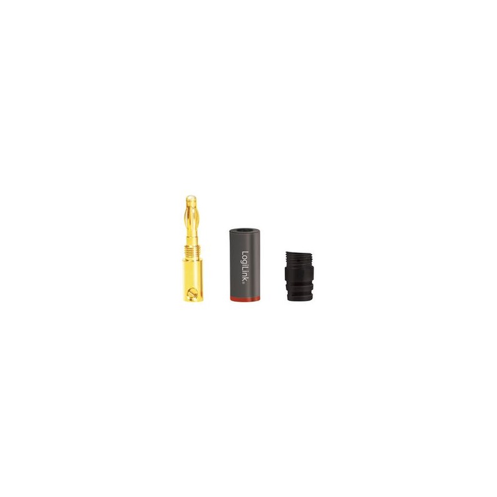 LogiLink Fiche banane, jeu de 4 pièces (2 paires)