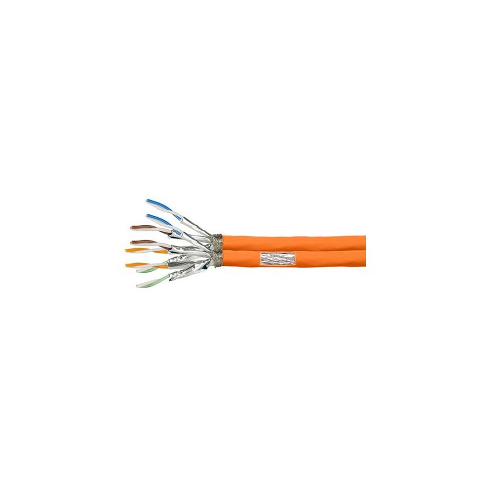 LogiLink Câble d'installation, Cat.7, S/FTP, 100 m, Duplex