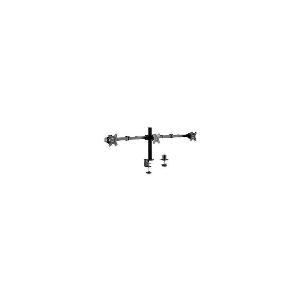 LogiLink Bras support pour 3 écrans, longueur du bras 380 mm