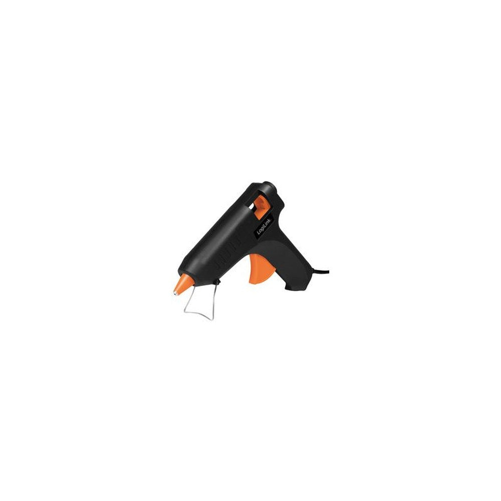 LogiLink Pistolet à colle, 20 watts, noir/orange