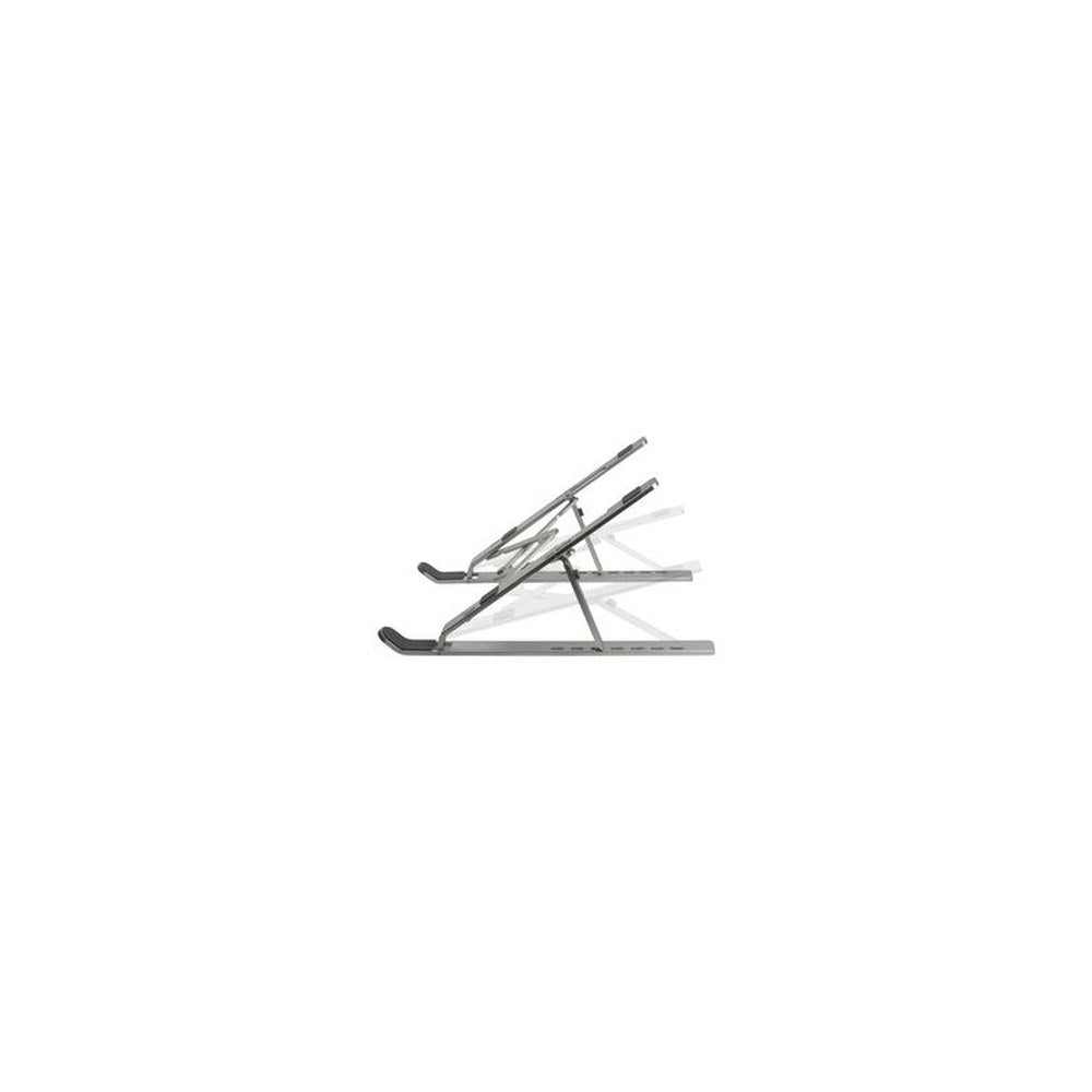 LogiLink Support pour ordinateur portable, pliable, argent