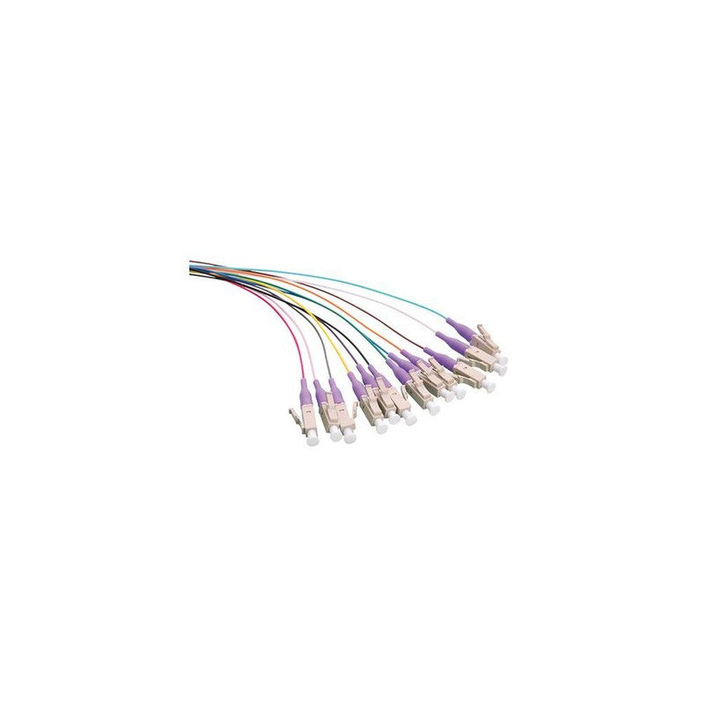 LogiLink Jeu de pigtails fibre optique, LC-Simplex, OS2, 2 m