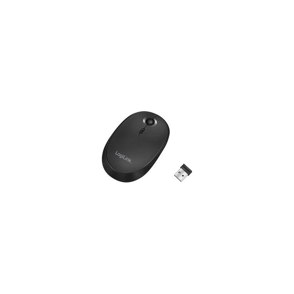 LogiLink Souris optique, sans fil, noir