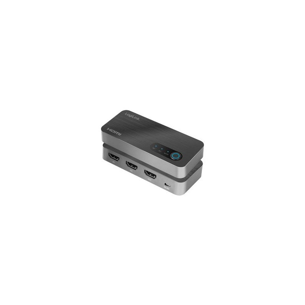 LogiLink Commutateur HDMI 8K/60 Hz, 2 x 1 port, noir