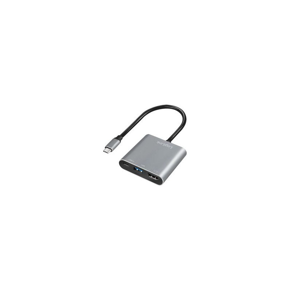 LogiLink Câble adaptateur USB 3.2 Gen 1, gris/noir