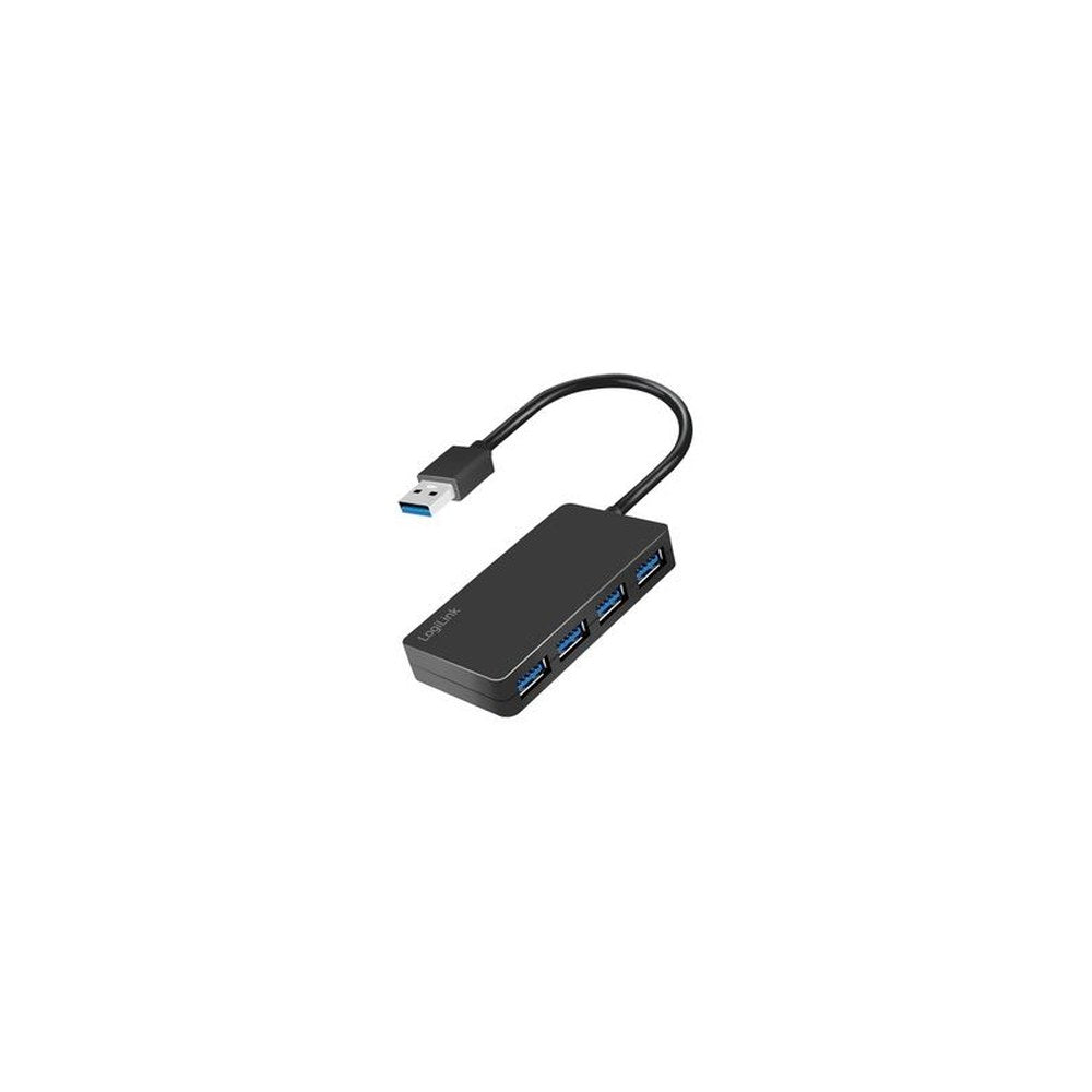 LogiLink Hub USB 3.2 Gen1 4 ports, noir