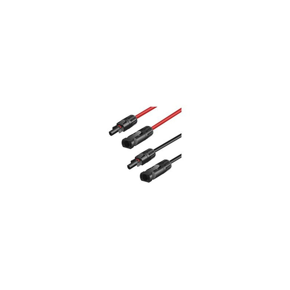 LogiLink Set de rallonges pour panneau solaire, 3,0 m