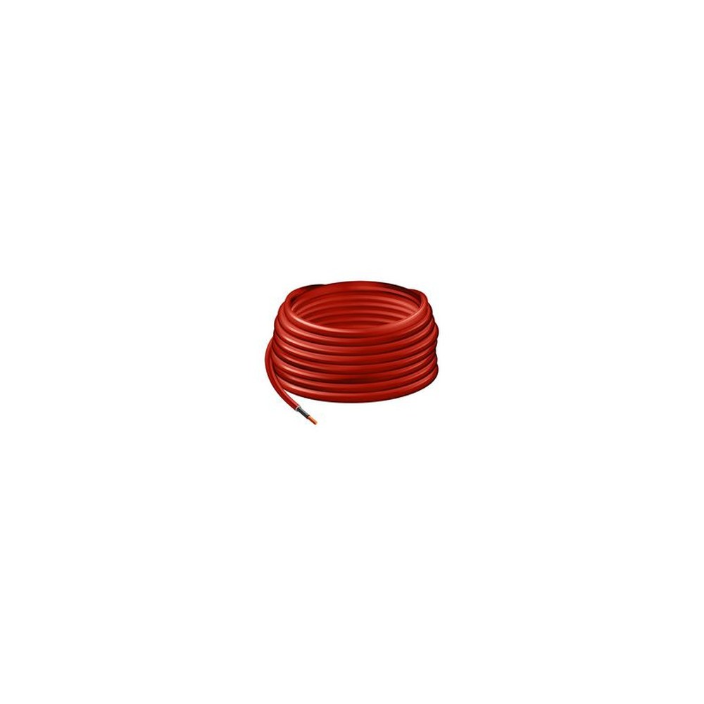 LogiLink Câble d'installation pour panneau solaire, rouge